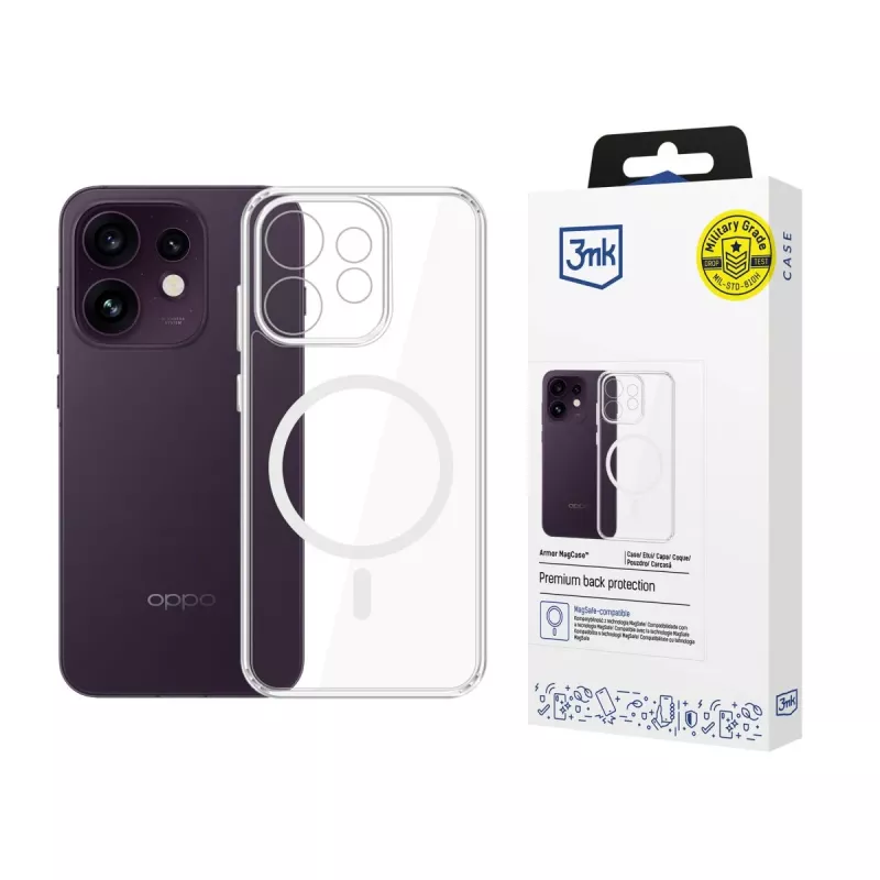 3MK PROTECTION Oppo Reno 16 F / Reno 16 FS (CPH2859) – 3mk Hardy LiqForce MagCase