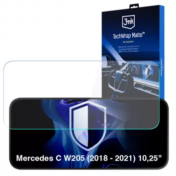 3MK PROTECTION TechWrap Mate lámina protectora de pantalla para Mercedes-Benz Clase C W205 (2018-2021) 10,25