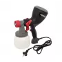 HOOZAR Pistola eléctrica de pintar HVLP 600W con depósito de 800 ml, 3 patrones de pulverización, regulación de caudal