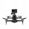 SUNNYLIFE Soporte para cámara de acción para DJI FPV Combo / GoPro Hero Serie - Negro