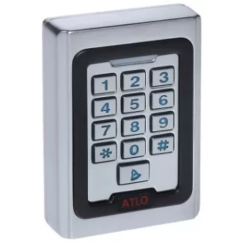 Lector de proximidad ATLO-KR-522 RFID 125 kHz Wiegand 26/34 IP65 Negro