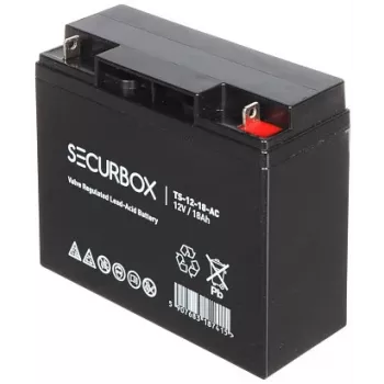 Batería 12V/18Ah Securbox
