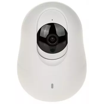 GENWAY Cámara IP interior giratoria APTI-W34A-TUYA 1080p Pan/Tilt Cámara Wi-Fi con audio bidireccional, detección de movimiento, visión nocturna, Tuya Smart App