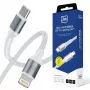 3mk Hyper Cable N-SERIES USB-C a Lightning 1m 9V/2A 20W Blanco