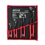 AWTOOLS set de 4 llaves ajustables (7 pulgadas, 10 pulgadas, 12 pulgadas, 16 pulgadas) de acero cromo-vanadio con mangos ergonómicos