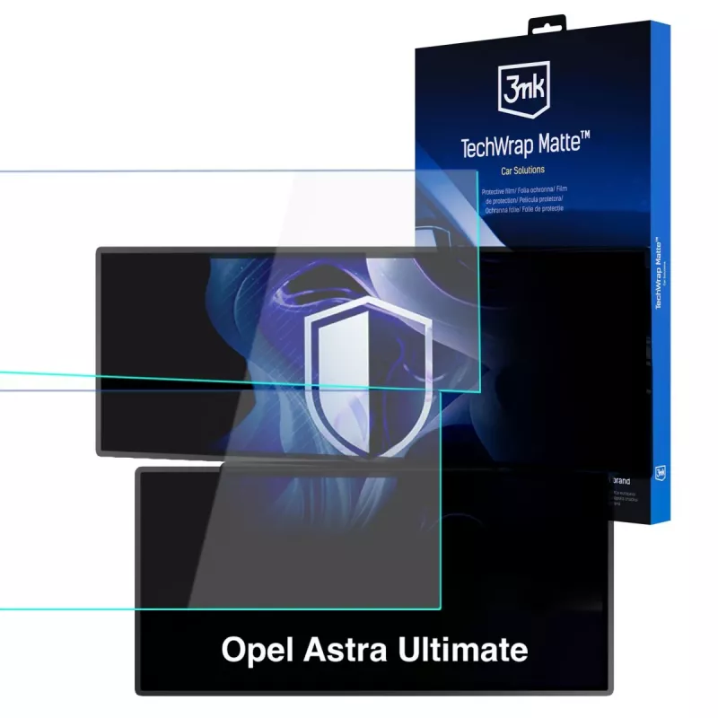 3MK PROTECTION Opel Astra Ultimate (2026 - ) - 3mk TechWrap protector mate para pantalla central