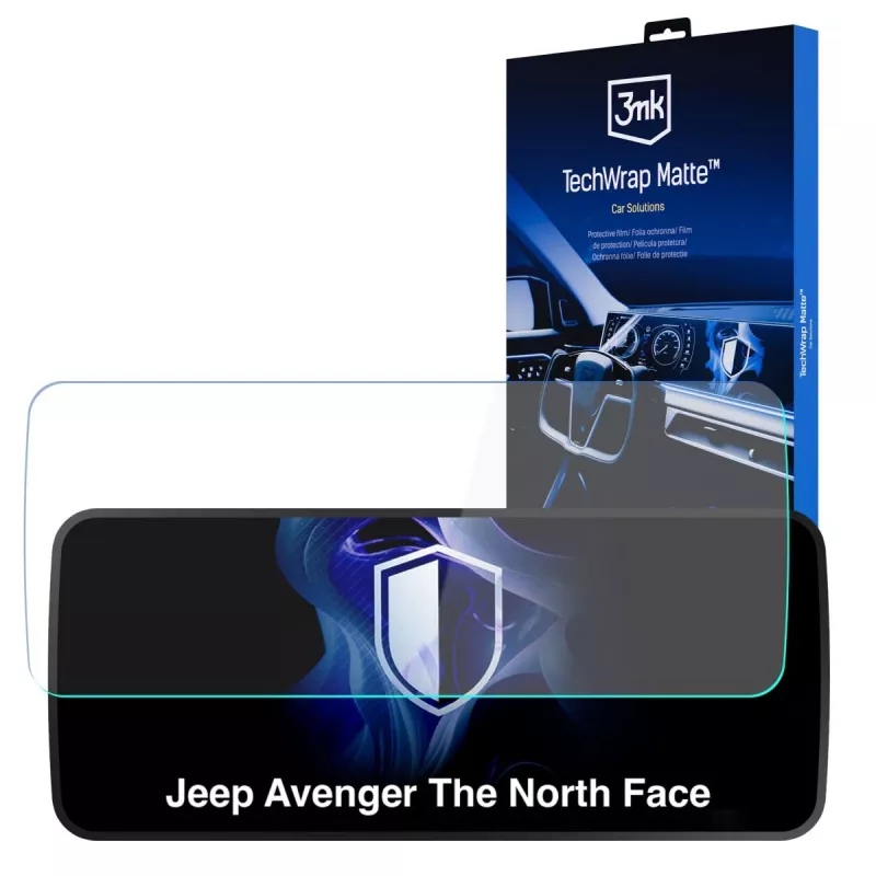 3MK PROTECTION Jeep Avenger The North Face - 3mk TechWrap mate para cuadro de instrumentos