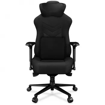 YUMISU 2053 silla gaming, tapizado de tela, negra (Y-2053-BB-M)