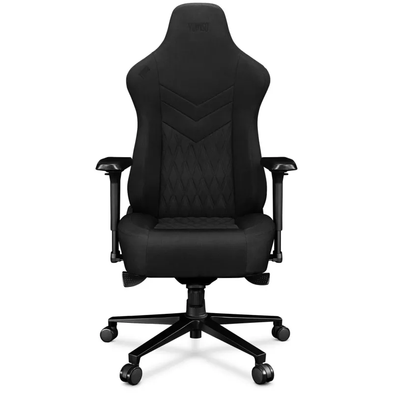 YUMISU 2053 silla gaming, tapizado de tela, negra (Y-2053-BB-M)