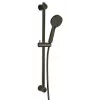 FERRO Rillo juego de ducha de mano 3 chorros gun metal N365GM