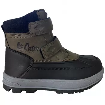 Lee Cooper zapatillas unisex niños con velcro caqui LCJ-23-01-2058K talla EU 29