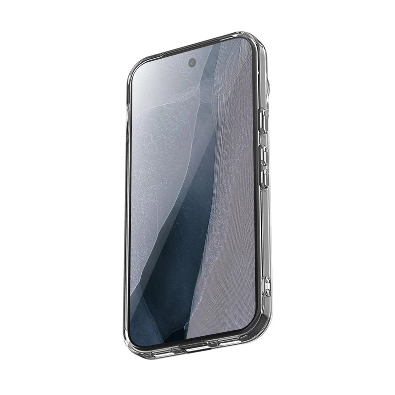 CRONG funda MagSafe magnética Hybrid Clear para Google Pixel 11 Pro XL - transparente