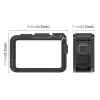PULUZ jaula de cámara soporte de marco para DJI Osmo Action 6 - PU1088B