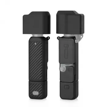 PULUZ Kit de protección 4 en 1 para DJI Osmo Pocket 4 - Negro (PU1109B)