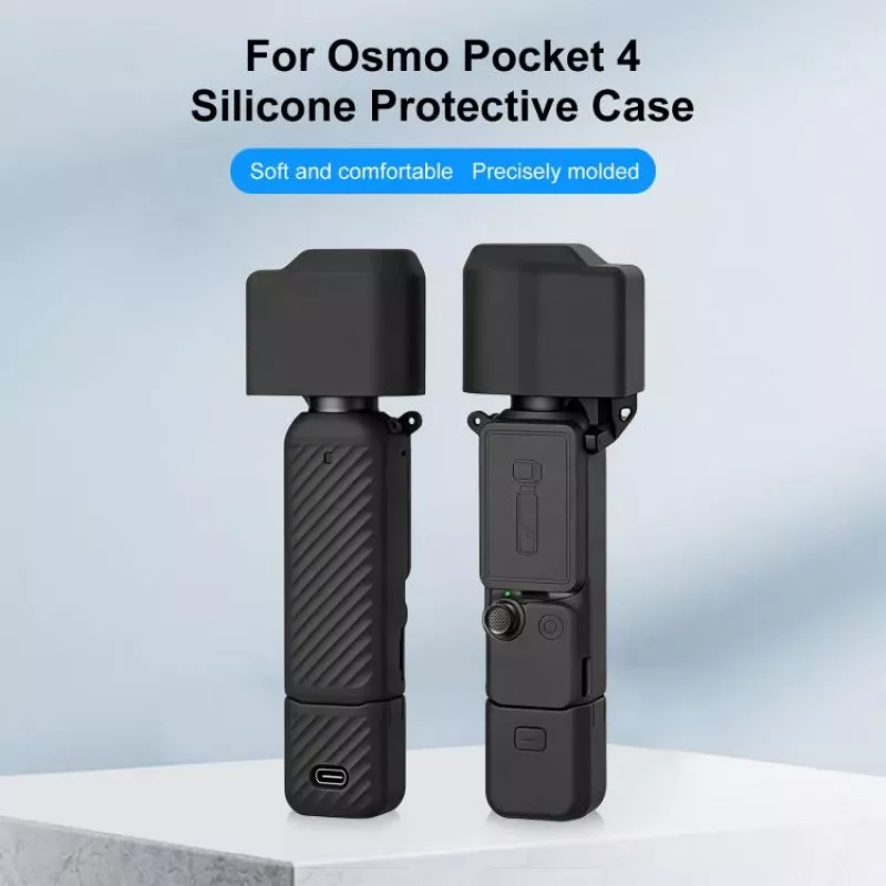 PULUZ Kit de protección 4 en 1 para DJI Osmo Pocket 4 - Negro (PU1109B)
