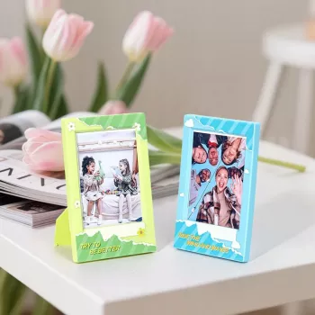 LOVEINSTANT Set de marcos de fotos para Fujifilm Instax Mini 99, 12, 11, 40, 8, Evo, LiPlay, Link 2, SE, multicolor