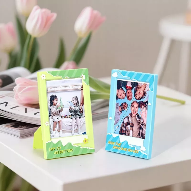 LOVEINSTANT Set de marcos de fotos para Fujifilm Instax Mini 99, 12, 11, 40, 8, Evo, LiPlay, Link 2, SE, multicolor