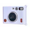 LOVEINSTANT Funda protectora de silicona para Fujifilm Instax Mini Evo - Lila