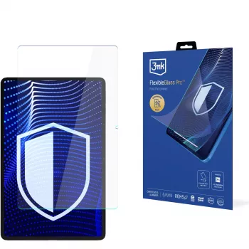 3MK PROTECTION FlexibleGlass Pro Protector de pantalla de cristal híbrido para Honor Pad 10.1 / Pad X9 - 7H, antirrotura, oleófobo, sin burbujas, montaje Fit-In™