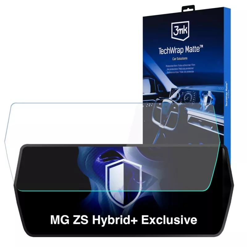 3MK PROTECTION MG ZS Hybrid+ Exclusive (2024 - ) - 3mk TechWrap Pantalla central mate