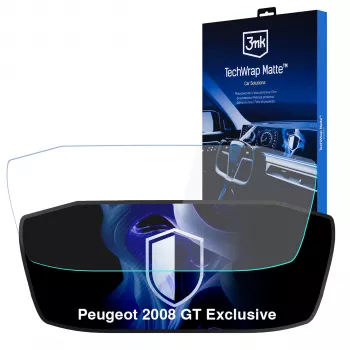 3MK PROTECTION TechWrap Mate película protectora para el cuadro de instrumentos del Peugeot 2008 GT Exclusive