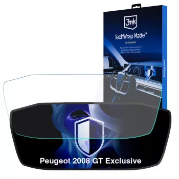 3MK PROTECTION TechWrap Mate película protectora para el cuadro de instrumentos del Peugeot 2008 GT Exclusive