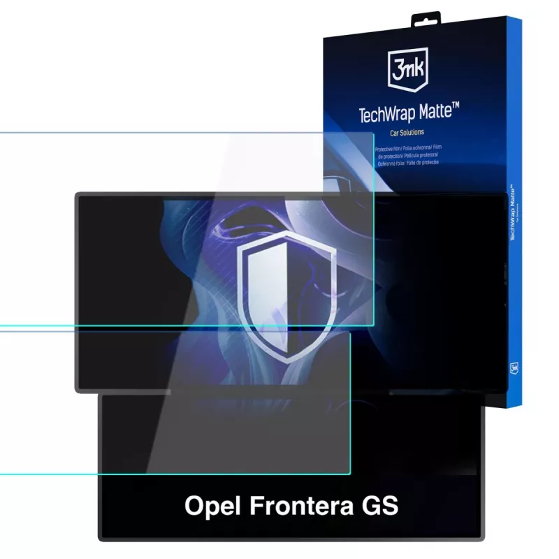 3MK PROTECTION Opel Frontera GS (2025 - ) - 3mk TechWrap Mate película protectora para pantalla central