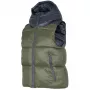 4F chaleco acolchado tipo plumas para mujer caqui H4Z22 KUDP004 talla L