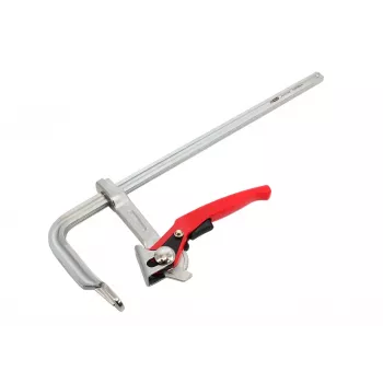 AWTOOLS sargento de trinquete 120 x 500 mm (guía 22 x 10,6 mm) sargento de apriete rápido para carpintería