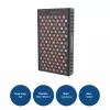 MEDIVON Lumera Plus panel de fototerapia LED para el cuerpo, luz roja e infrarroja, 224 LEDs, 630–1060 nm, negro