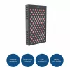 MEDIVON Lumera Plus panel de fototerapia LED para el cuerpo, luz roja e infrarroja, 224 LEDs, 630–1060 nm, negro