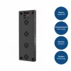 MEDIVON Lumera Max panel de fototerapia LED para el cuerpo, luz roja e infrarroja, 448 LEDs, 630–1060 nm, negro