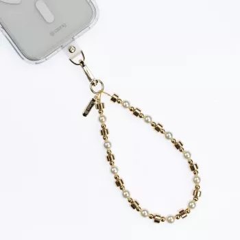 Crong Phone Charm - Correa de mano para teléfono (Moderne Perlen)