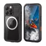 Crong Seal Cover funda impermeable IP68 para iPhone 16 Pro (negro)