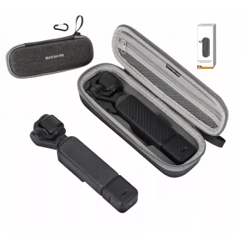 SUNNYLIFE Maletín rígido con mosquetón para DJI Osmo Pocket 4 / 3 - gris