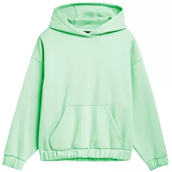 Sudadera para mujer en verde claro 4FSS23TSWSF255 talla L