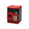 LEAN TOYS Hucha caja fuerte electrónica para billetes y monedas con código PIN – juguete educativo de ahorro para niños