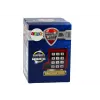 LEAN TOYS Hucha caja fuerte electrónica para billetes y monedas con código PIN – juguete educativo de ahorro para niños