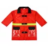 LEAN TOYS Set de disfraz de bombero 158 con casco, extintor, palanca – rojo, talla única, edad 3-8