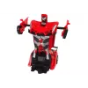 LEAN TOYS Robot coche 2 en 1 vehículo RC radiocontrol rojo