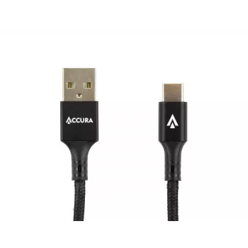 Accura Cable USB 2.0 a USB-C 1,0 m negro