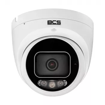 BCS cámara domo IP 4MP con objetivo varifocal motorizado, analítica IA, PoE, IP67, IK10