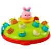 LEAN TOYS Juego Arcade Martillear Zanahorias con Conejo Saltarín