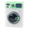 LEAN TOYS Lavadora Infantil con Tambor Giratorio, Luces y Sonidos, Blanco y Verde