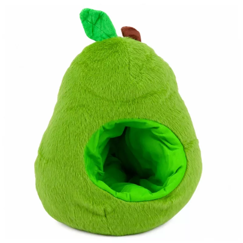 LEAN TOYS Aguacate Verde con Capibara Peluche Reversible 2 en 1 35 cm