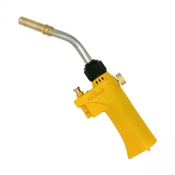 ELICO PROFITECH Soplete de Gas AX1-028CGA - CGA600 Propano-Butano Llama en Espiral con Encendido Piezoeléctrico