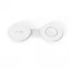 TECH-PROTECT A55 Cargador Magnético MagSafe 2 en 1 25W Qi2.2 Blanco
