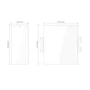 TECH-PROTECT Easy Set Lámina y Cristal FIT+ Set de Protección 4 en 1 para Samsung Galaxy Z Fold 8 – Ultra Clear