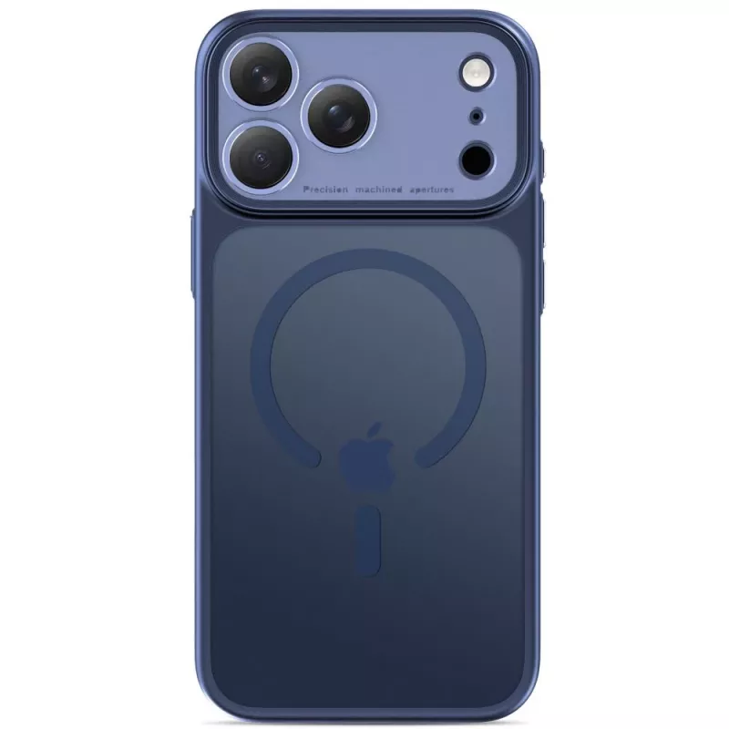 TECH-PROTECT MagPrime Funda MagSafe para iPhone 17 Pro Max / 18 Pro Max – Azul Profundo Mate