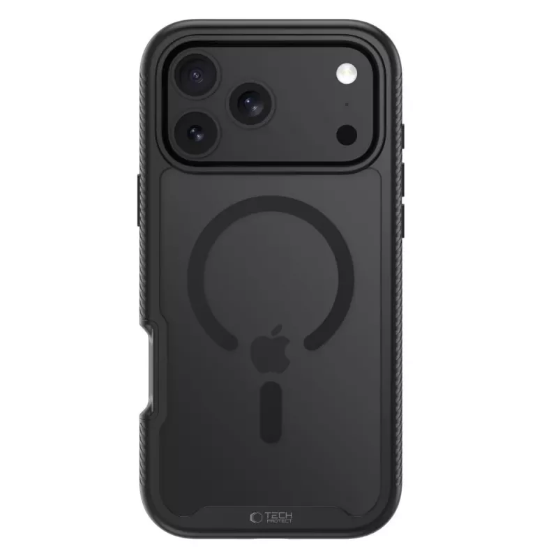 Tech-Protect Defense Funda MagSafe para iPhone 17 Pro / 18 Pro Negro Mate